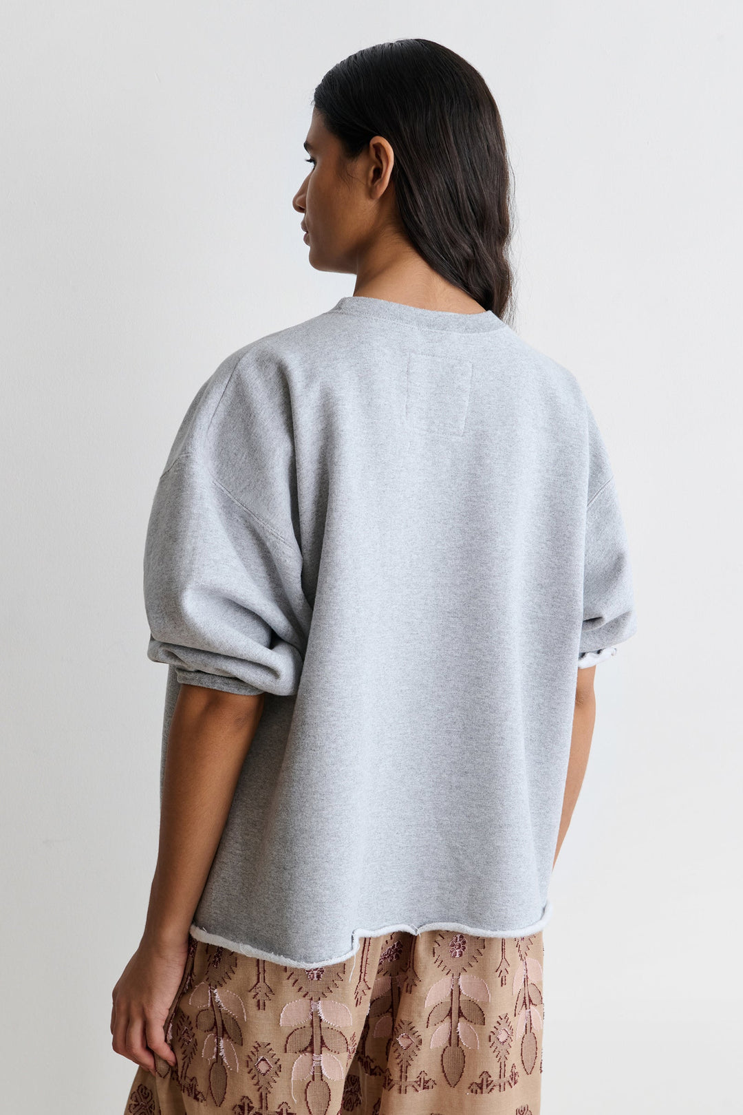 Fond Sweatshirt - Melange Grey