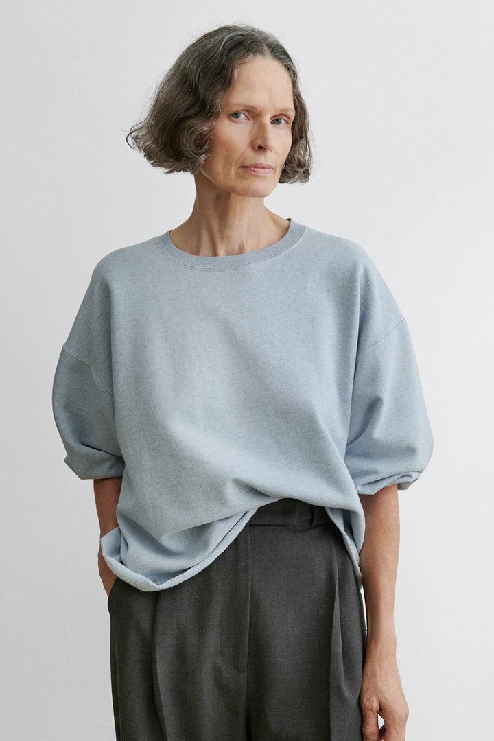 Fond Sweatshirt - Blue Melange
