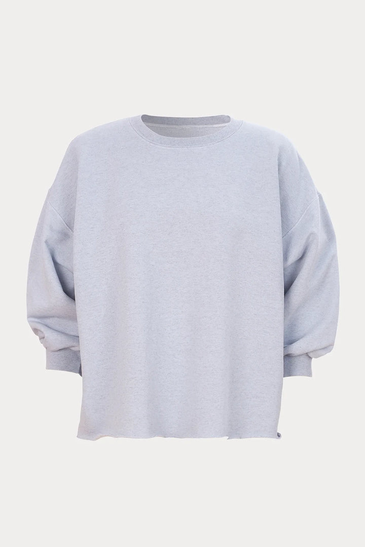 Fond Sweatshirt - Blue Melange