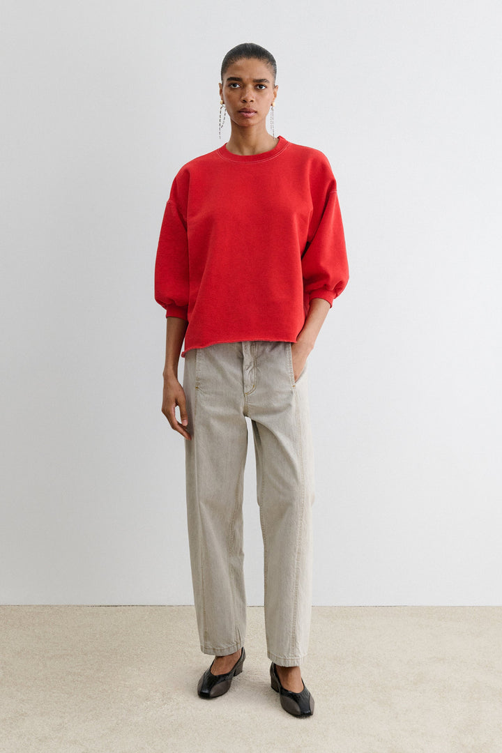 Fond Sweatshirt - Cherry Melange