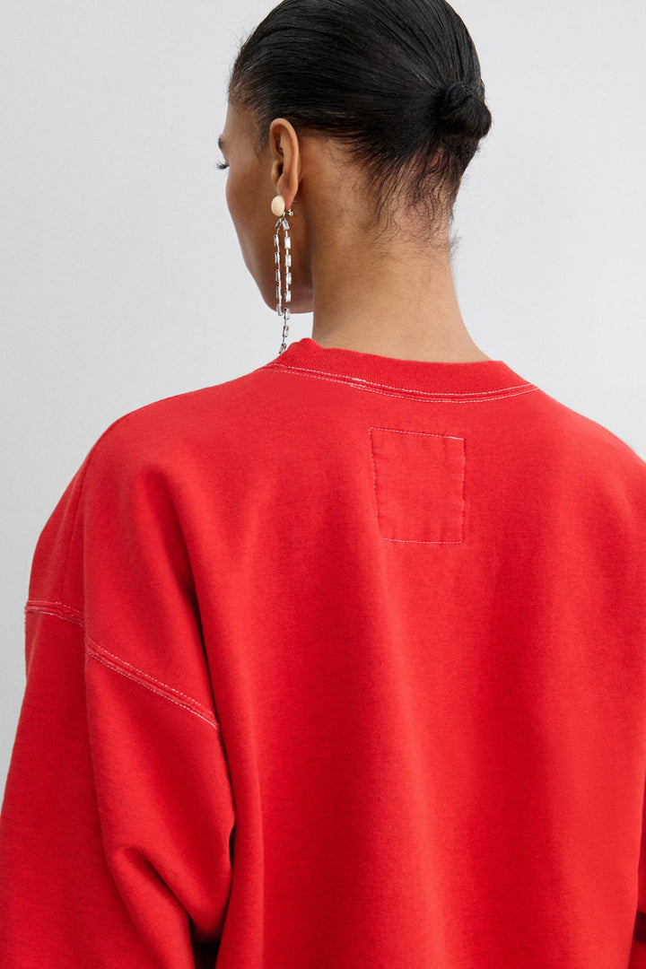 Fond Sweatshirt - Cherry Melange