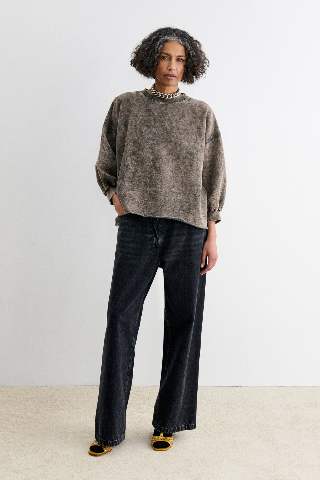 Fond Sweatshirt - Smoky Hazelnut