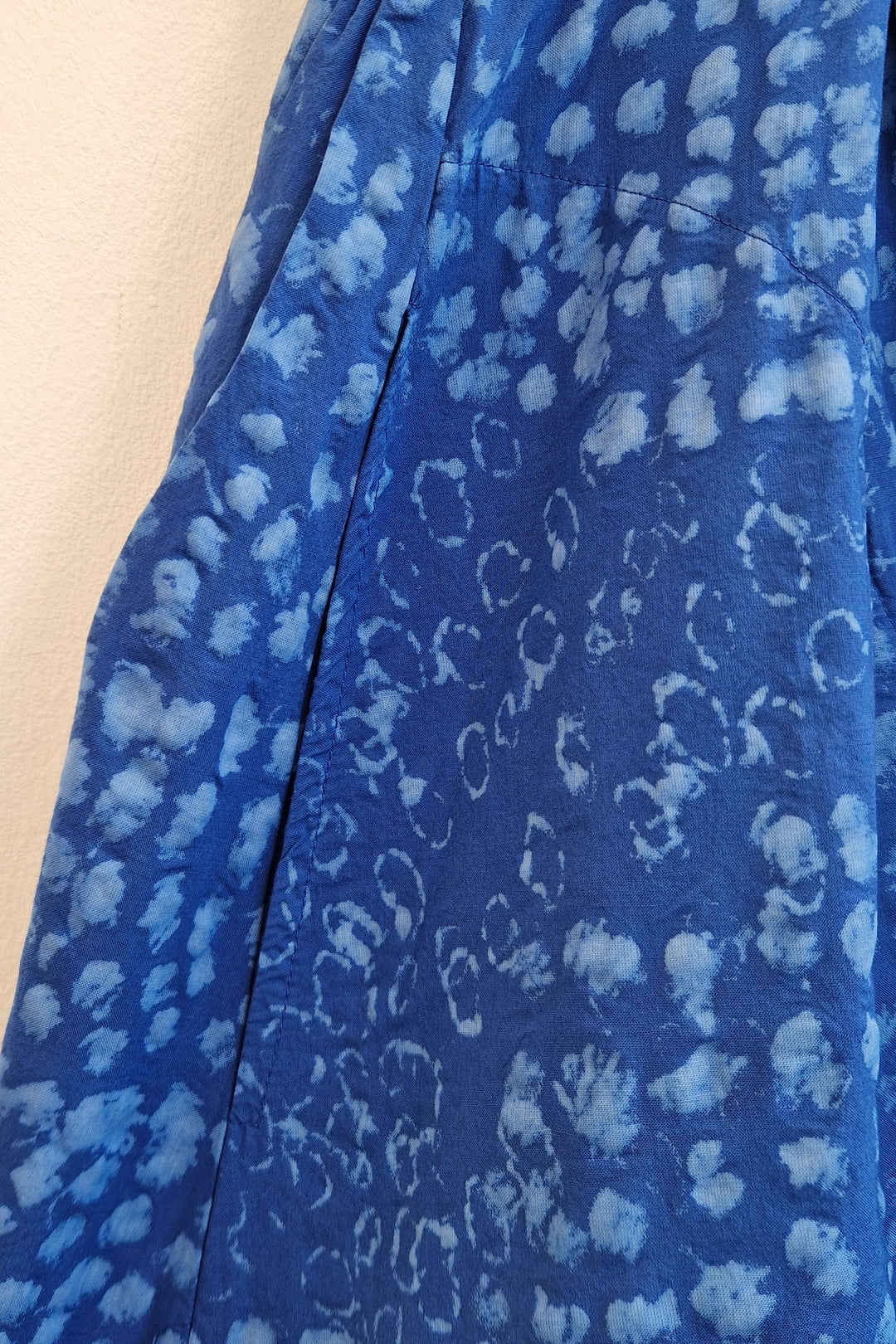 Tonal Blue Dots Skirt- Sea - Frontiers Woman