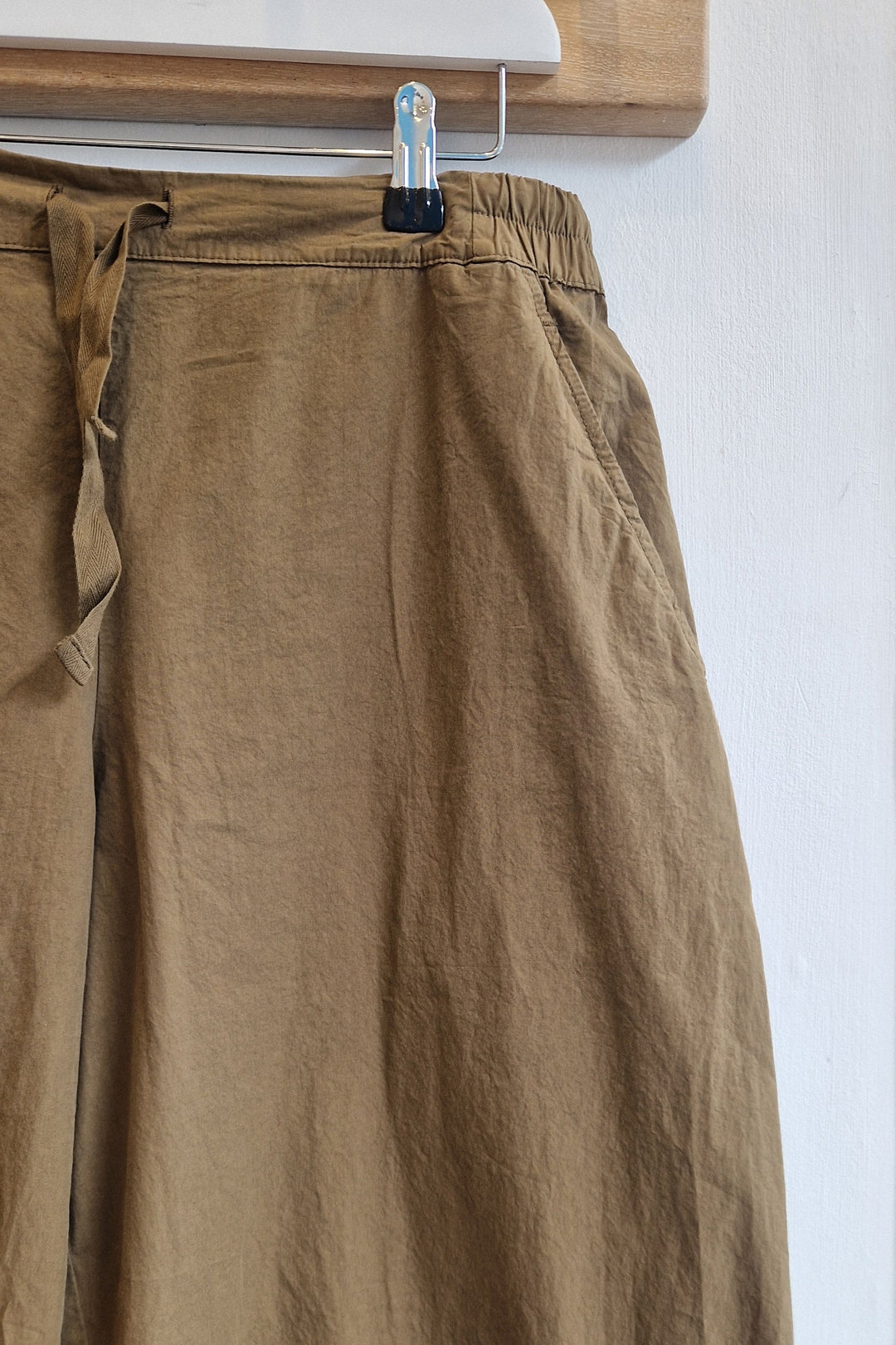 Drawstring Trousers - Legno - Frontiers Woman
