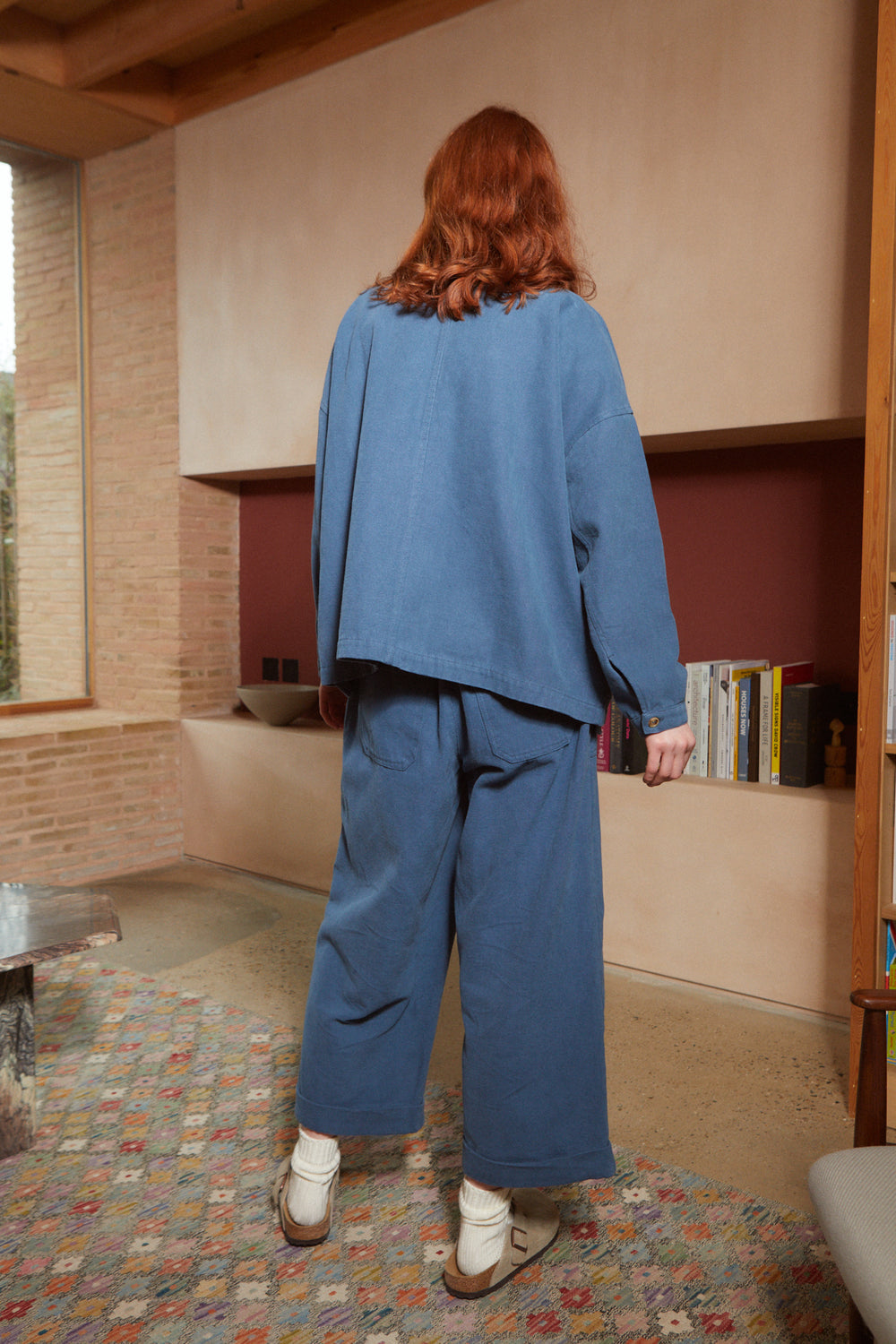Oversized Chore Coat - Marine