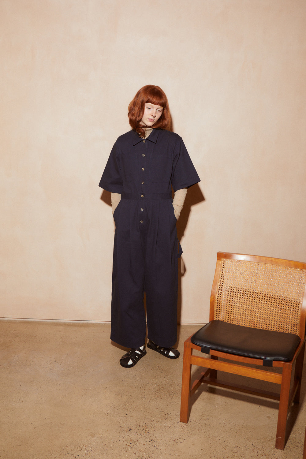 Lennon Boilersuit - Navy