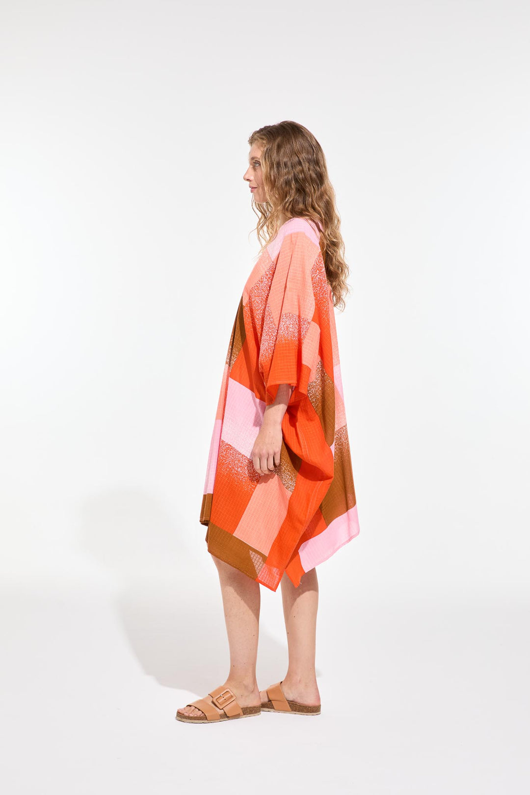 Elia Nuance Dress - Orange - Frontiers Woman