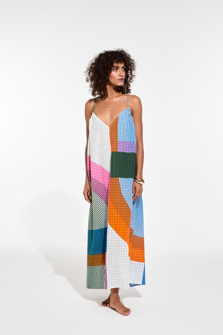 Miami Ettore Dress - Multicolour - Frontiers Woman