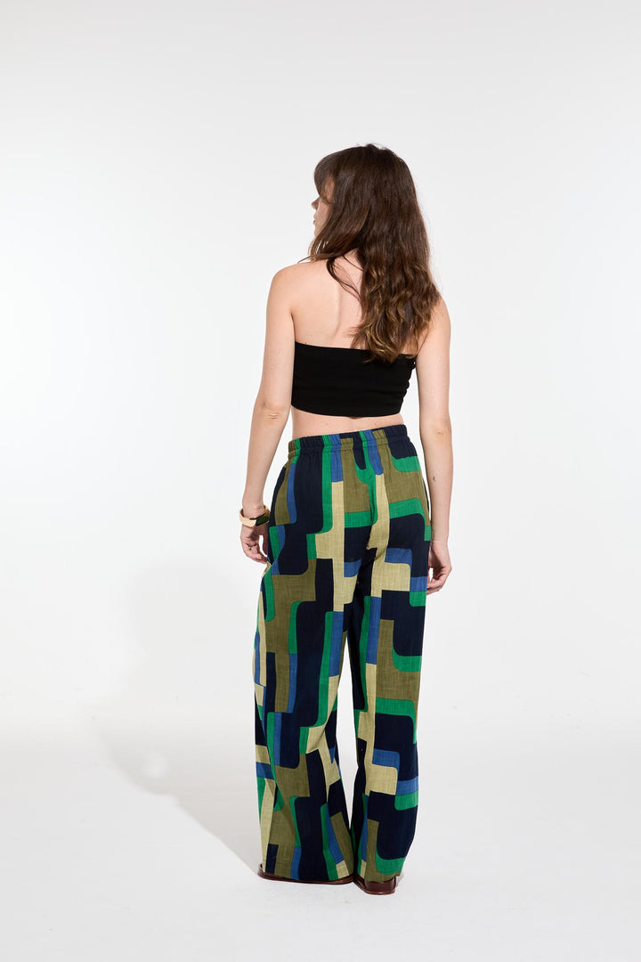 Max Arum Pants - Green - Frontiers Woman