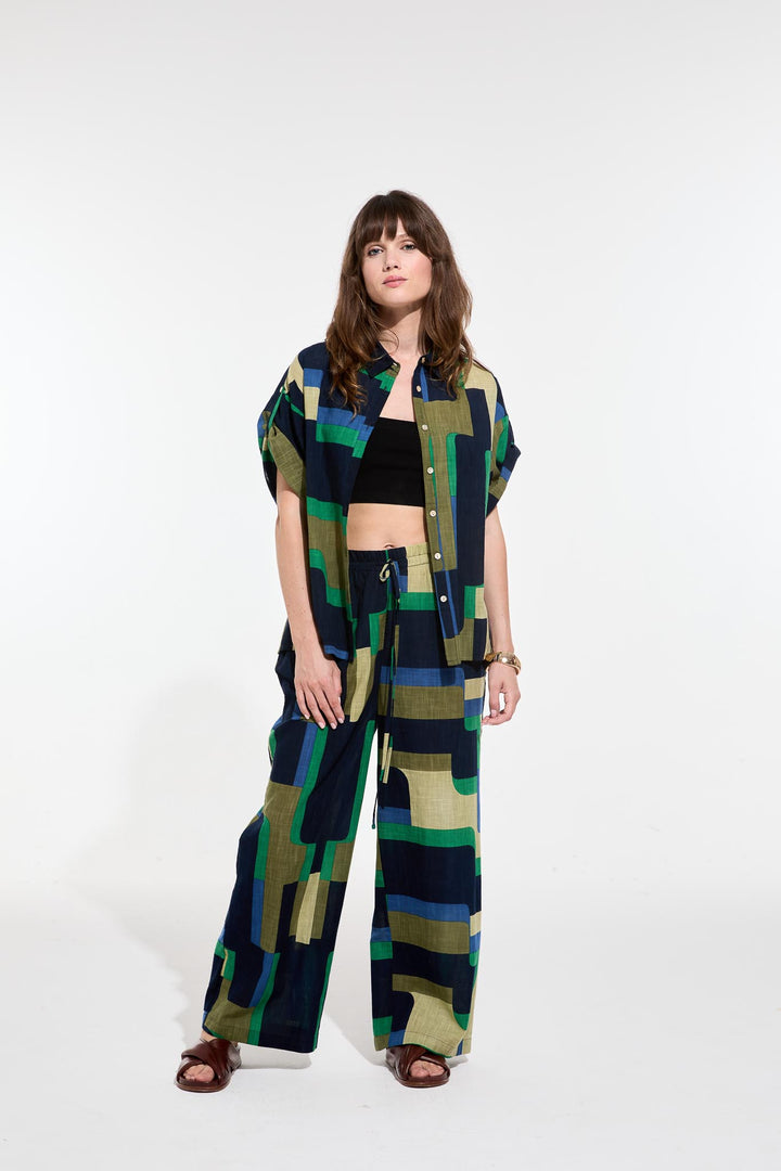 Max Arum Pants - Green - Frontiers Woman