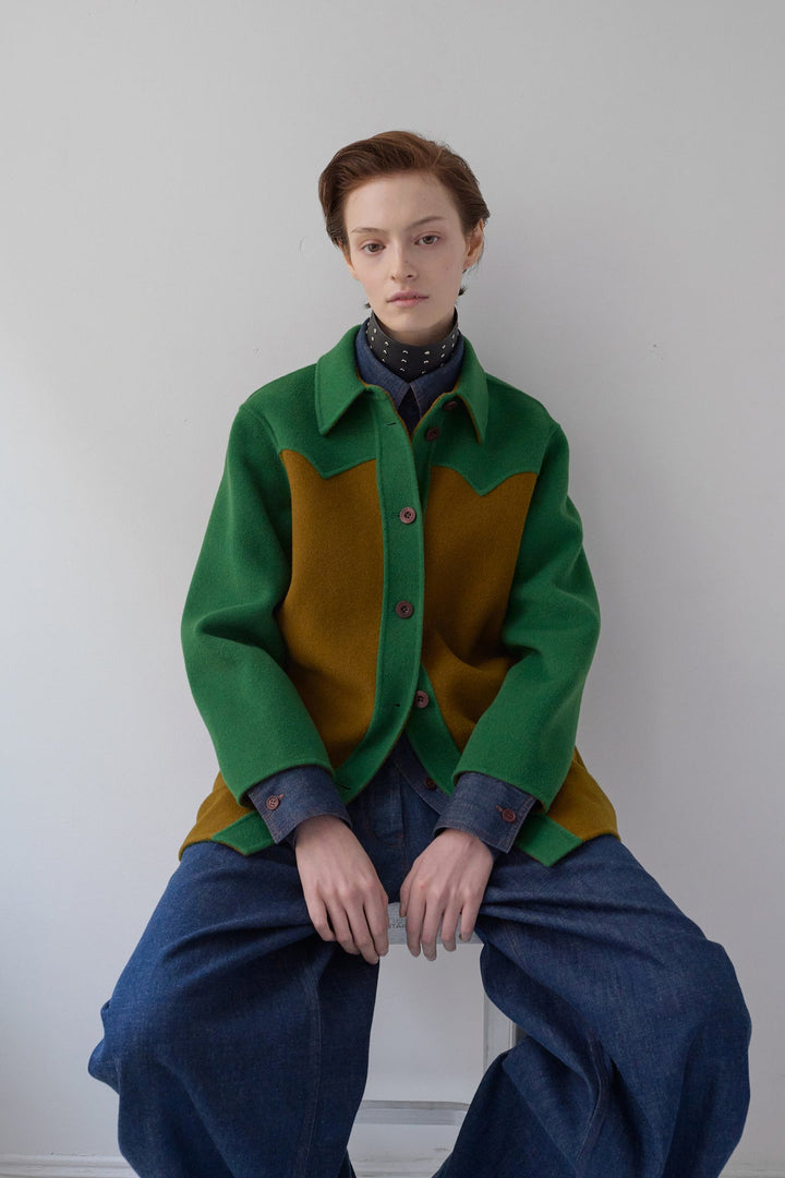 Clint Jacket - Bi Colour Bronze