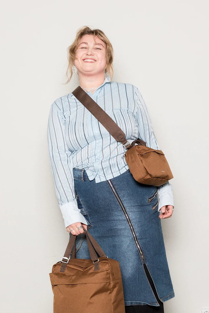 Go Shoulder Bag - Sepia Brown