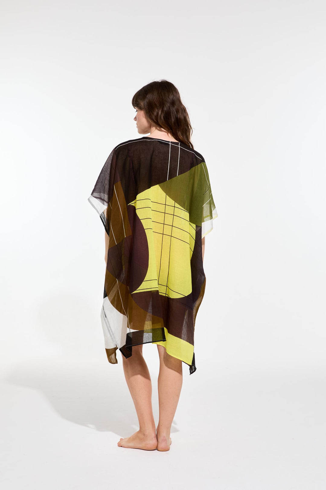 Elia Forma Dress - Lime Khaki - Frontiers Woman