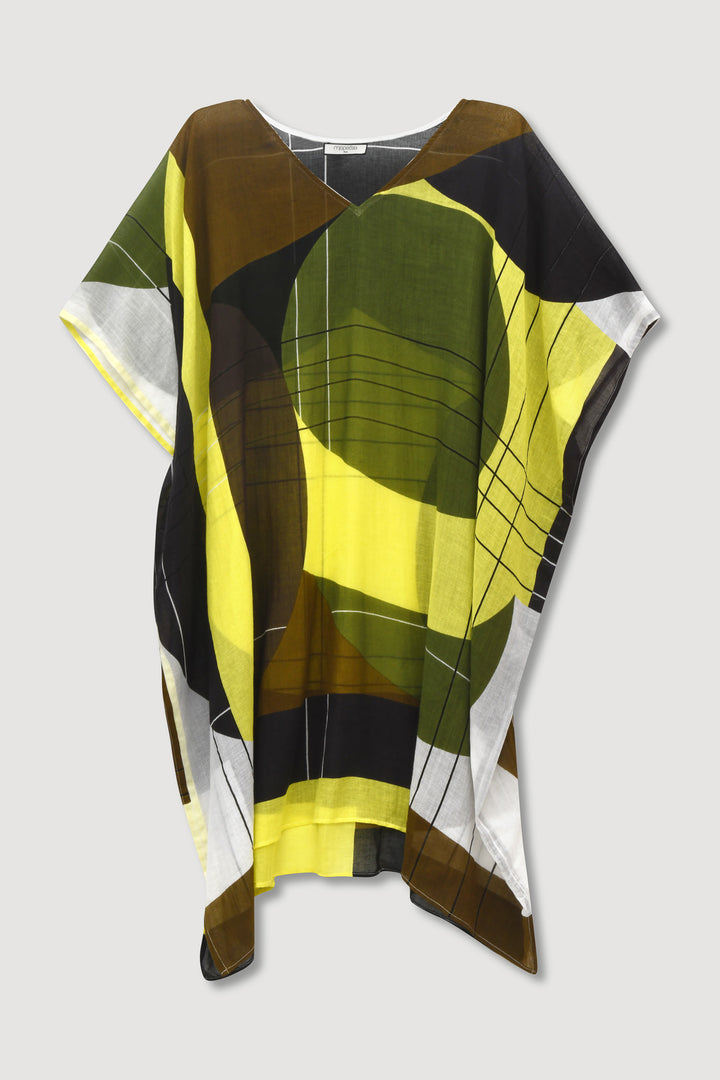 Elia Forma Dress - Lime Khaki - Frontiers Woman