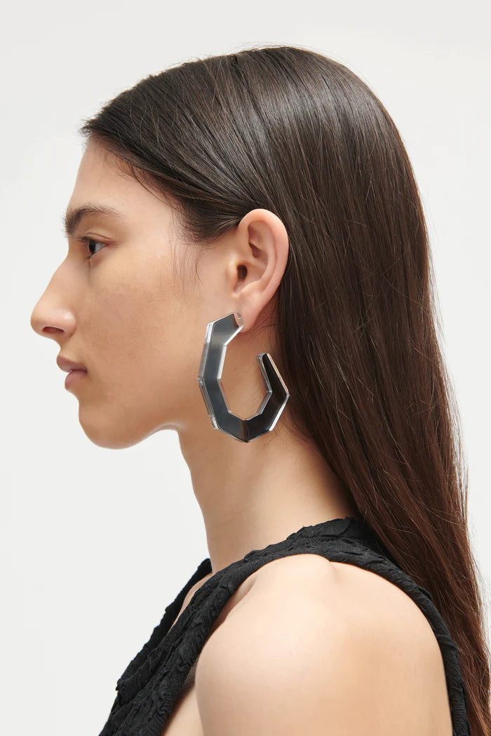 Factor Earrings - Mirror - Frontiers Woman
