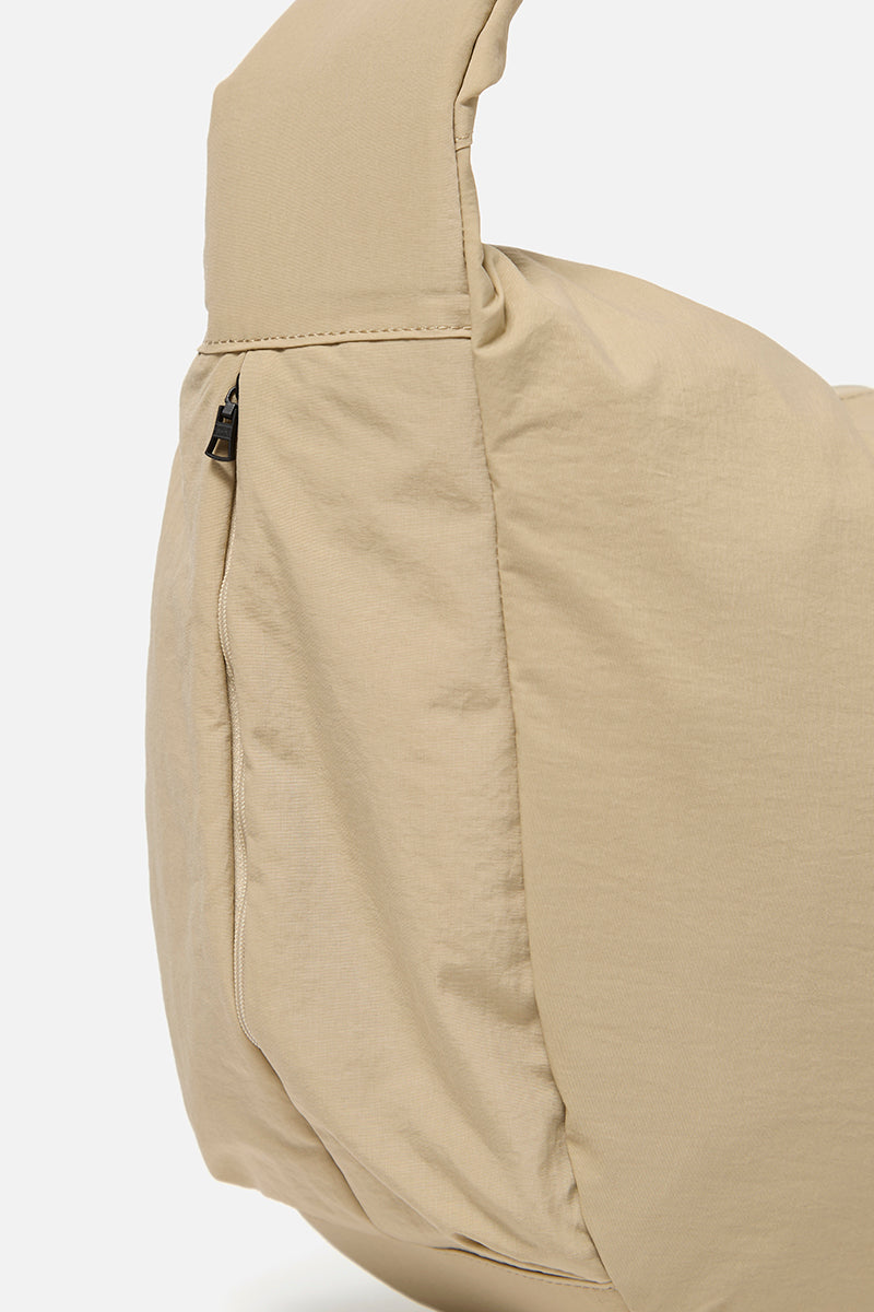 Large Shoulder Bag - Beige - Frontiers Woman