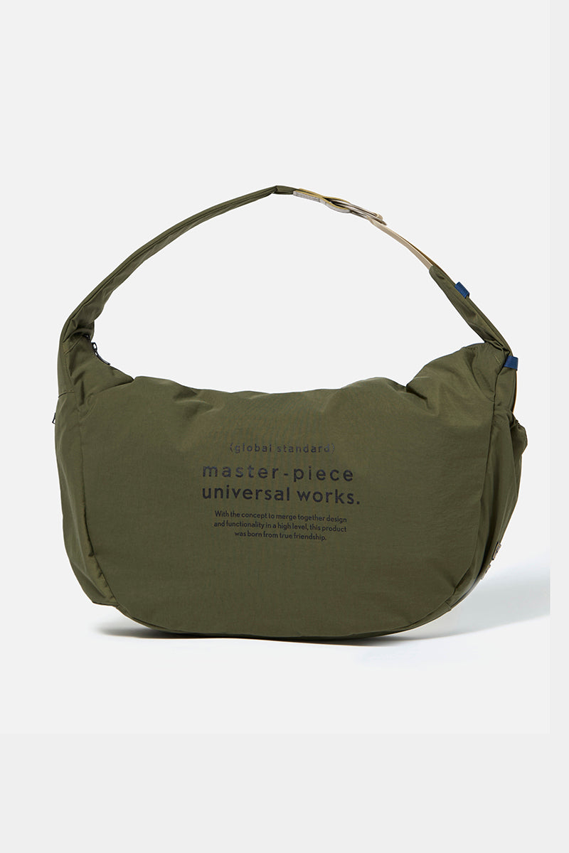 Large Shoulder Bag - Olive - Frontiers Woman