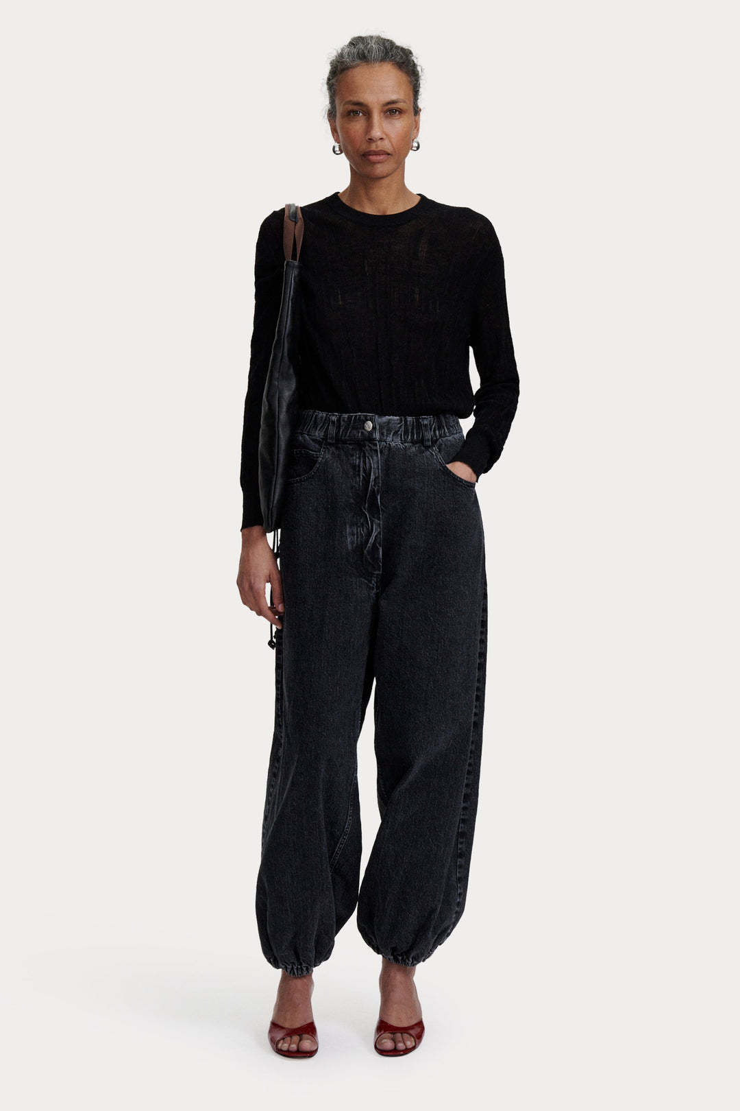 Tuta Pant - Washed Salina Black