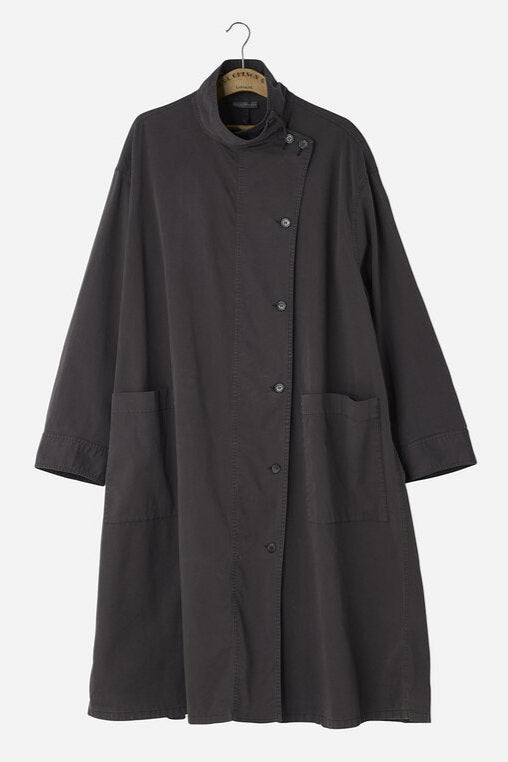 Wide Coat - Dark Brown