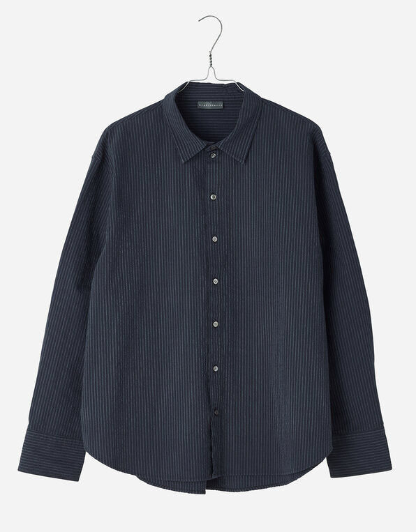 Classic Shirt - Navy Stripe