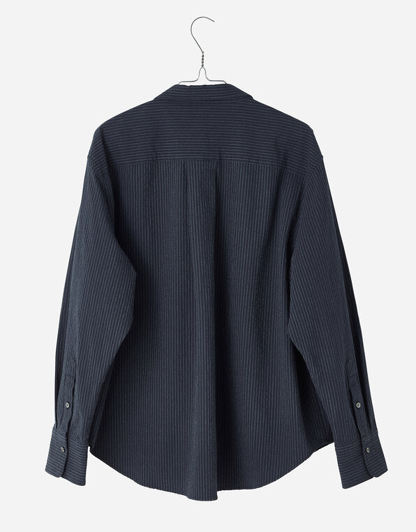 Classic Shirt - Navy Stripe