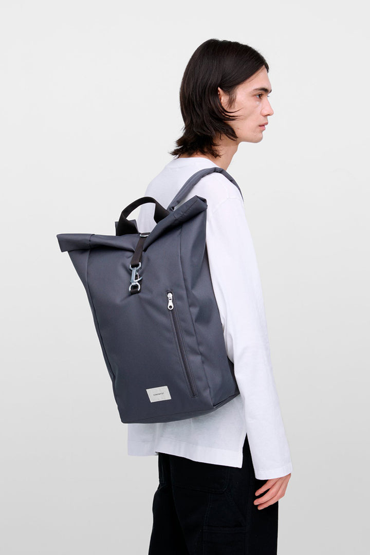 Ground Rolltop Backpack L - Asphalt