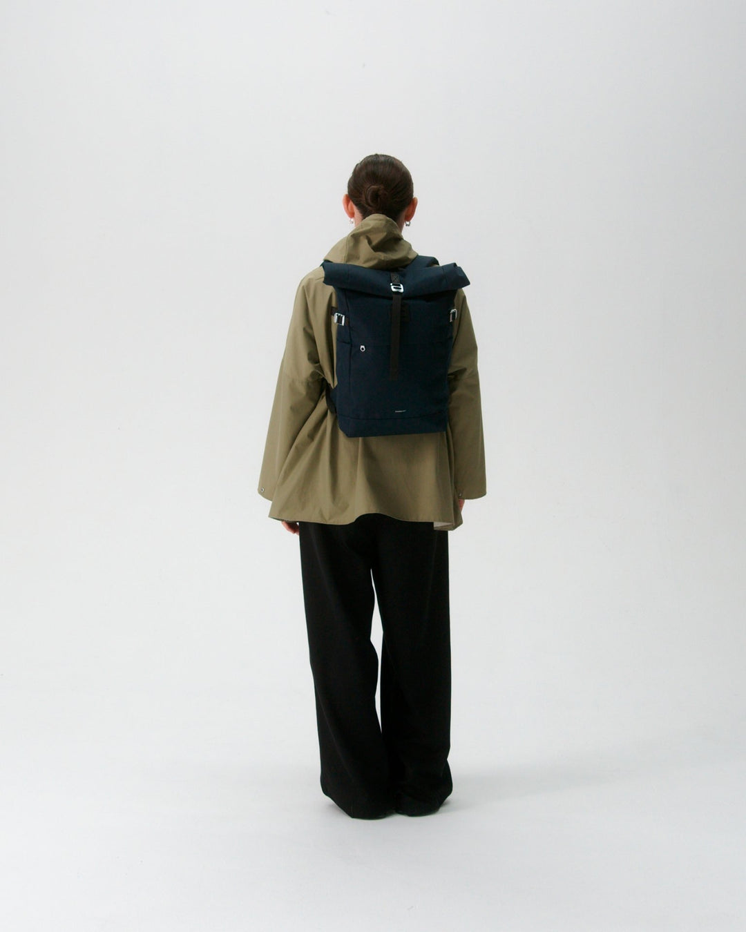 Icon Rolltop Backpack - Navy - Frontiers Woman