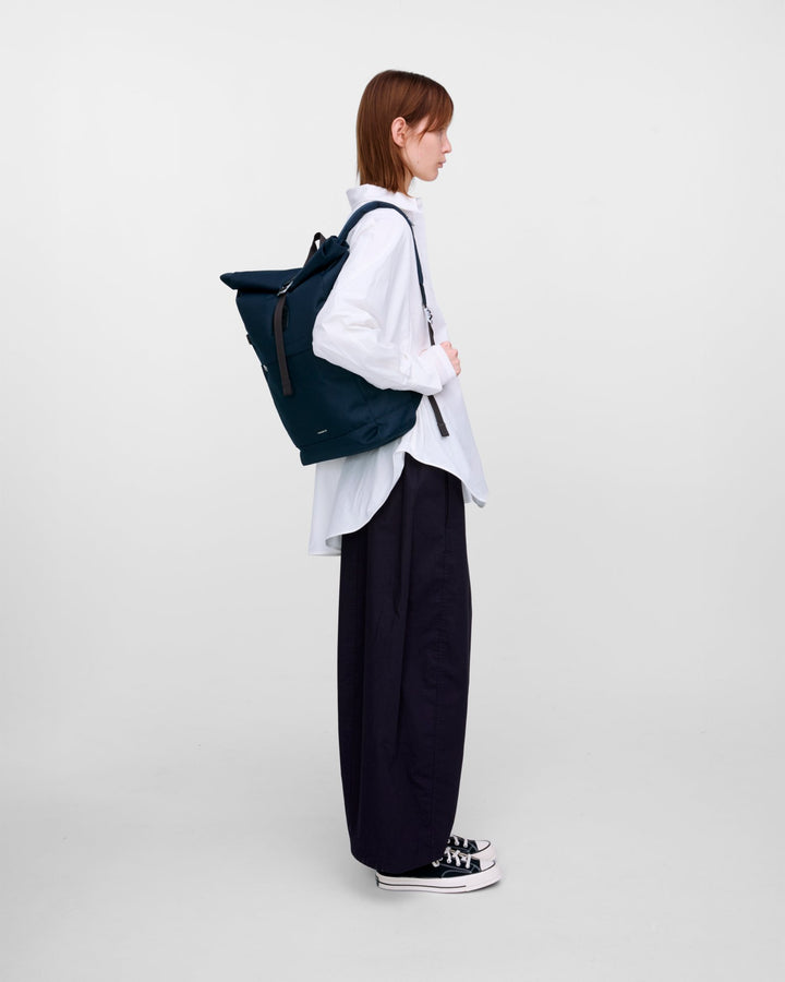 Icon Rolltop Backpack - Navy - Frontiers Woman