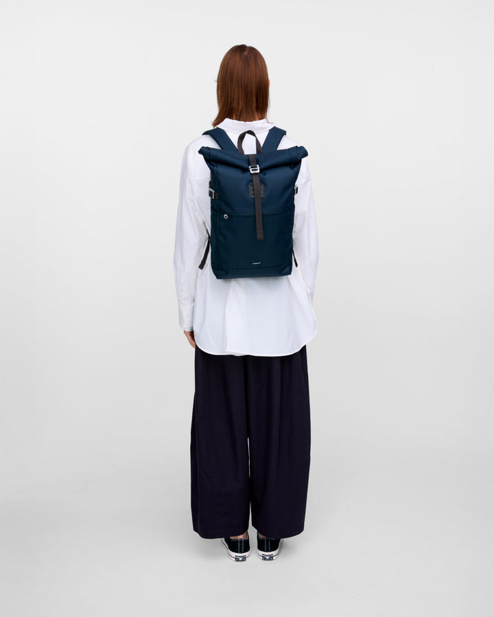 Icon Rolltop Backpack - Navy - Frontiers Woman