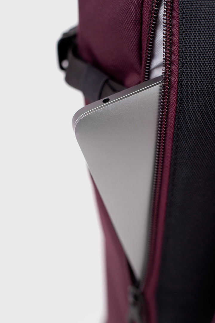 Icon Rolltop Backpack M - Cabernet