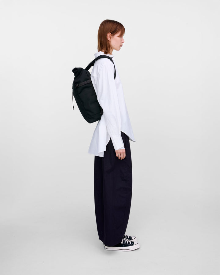 Icon Rolltop Backpack - Black - Frontiers Woman