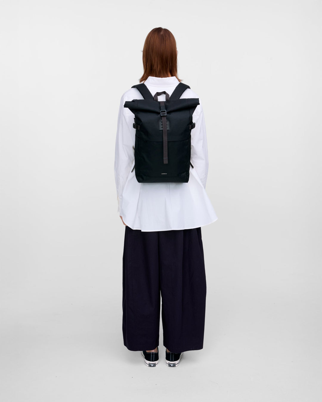 Icon Rolltop Backpack - Black - Frontiers Woman