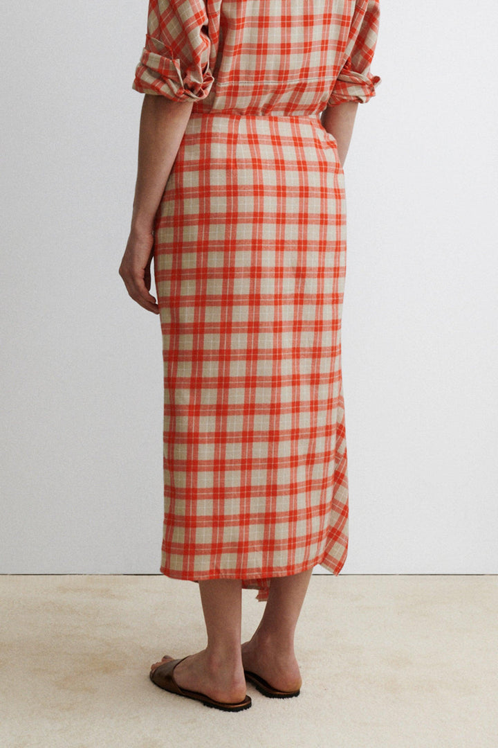 Nesom Skirt - Ponte Flannel