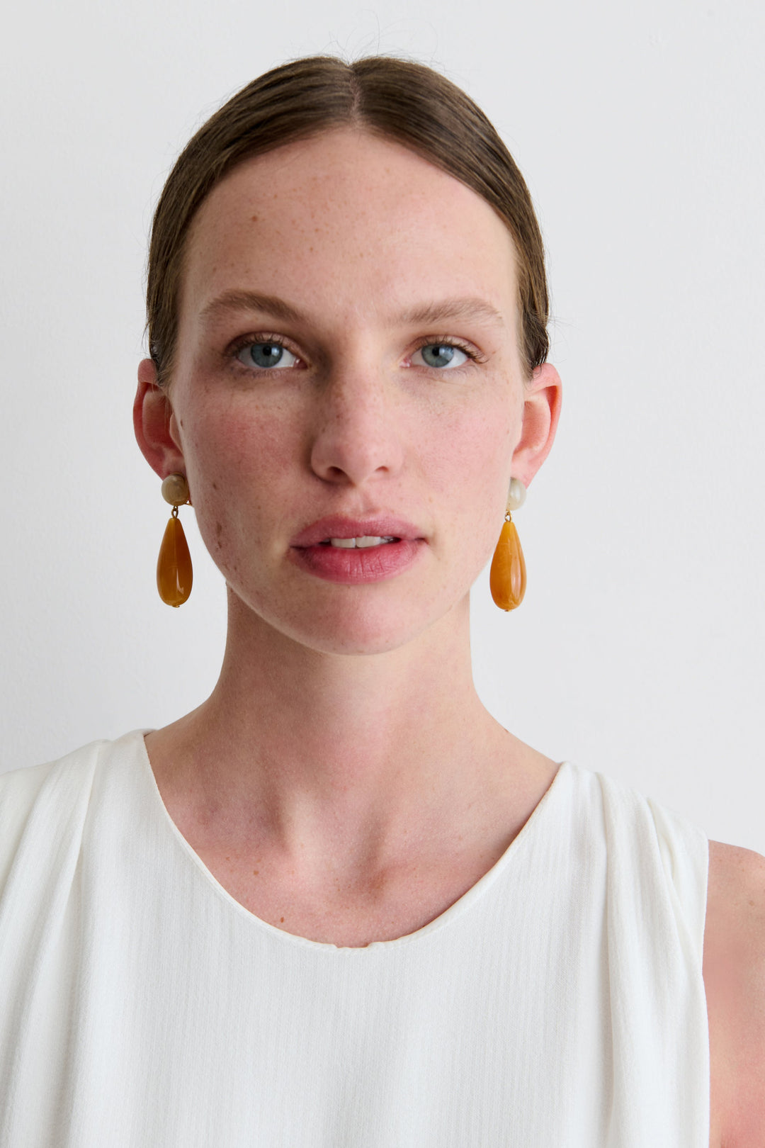 Pamploma Earrings - Cream Multi