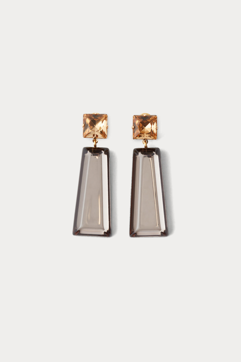 Beam Gem Earring - Dove