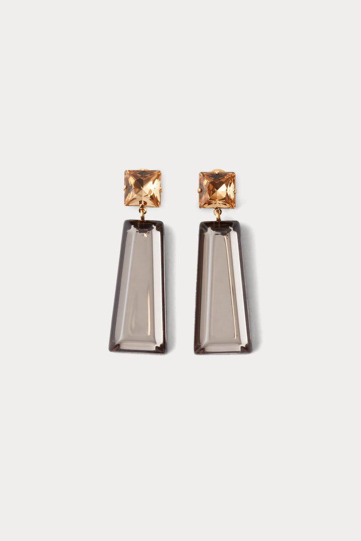 Beam Gem Earring - Dove