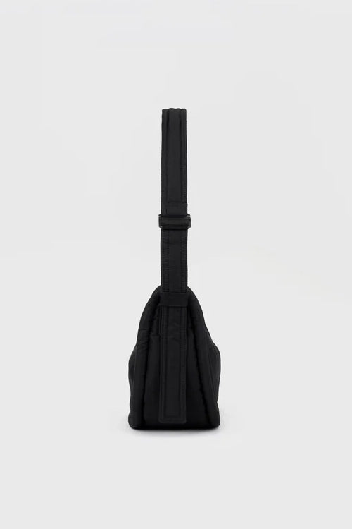 Curve Half Moon Mini Bag - Black