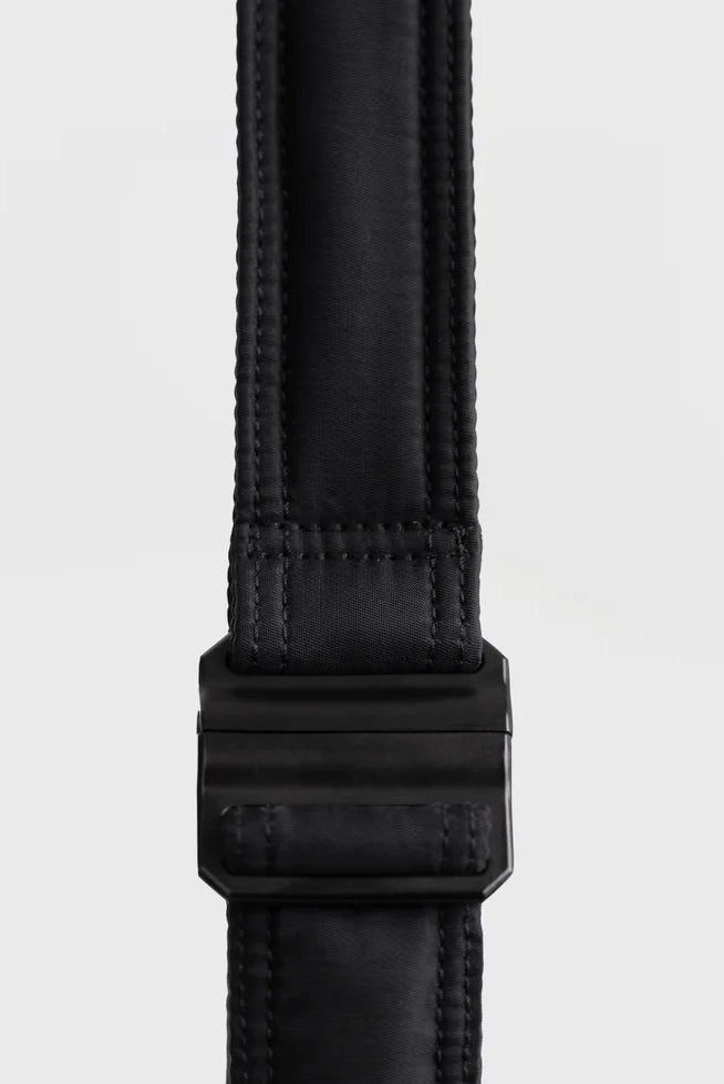 Curve Half Moon Mini Bag - Black