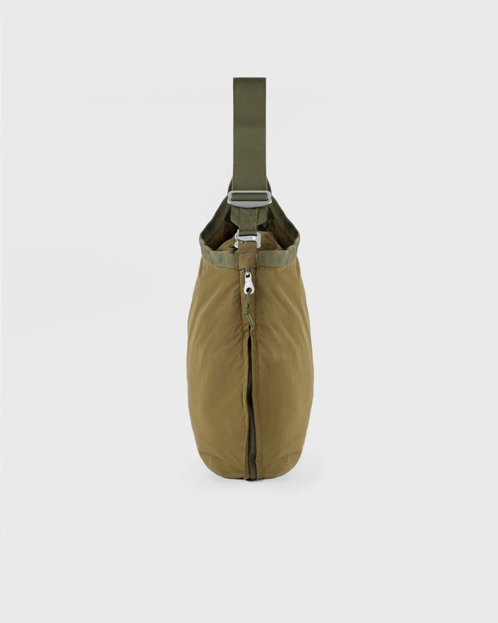 Grid Expandable crossbody Bag - Olive - Frontiers Woman