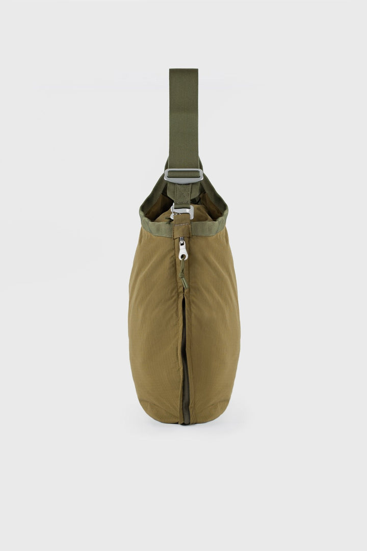 Grid Expandable Tote Bag - Olive - Frontiers Woman