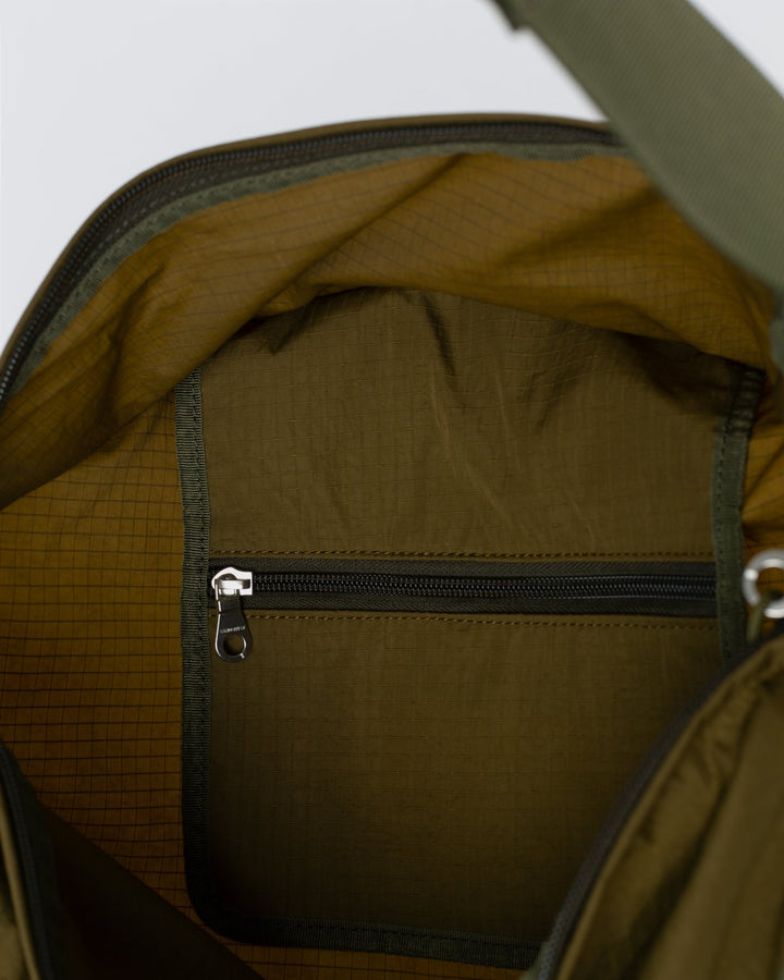 Grid Expandable crossbody Bag - Olive - Frontiers Woman