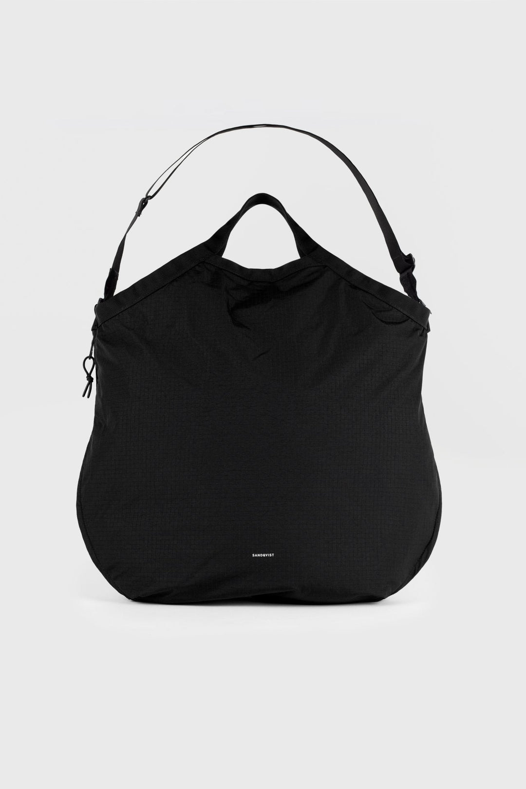 Grid Expandable Tote Bag - Black - Frontiers Woman