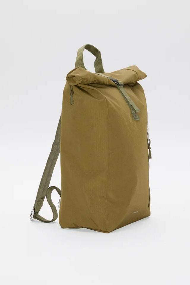 Grid Rolltop Backpack 16" - Olive