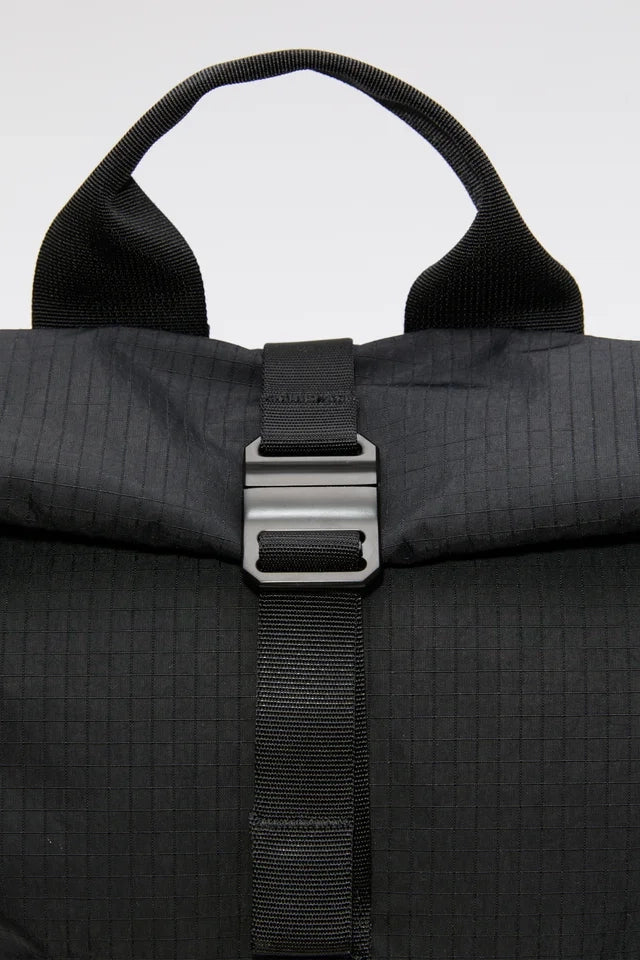 Grid Rolltop Backpack 16" - Black