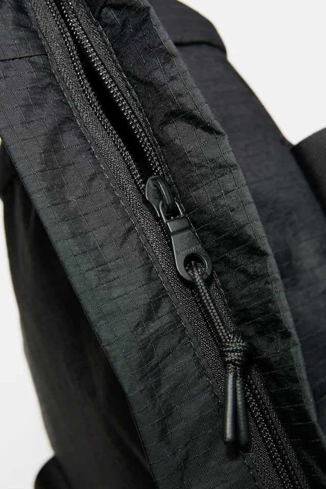 Grid Rolltop Backpack 16" - Black