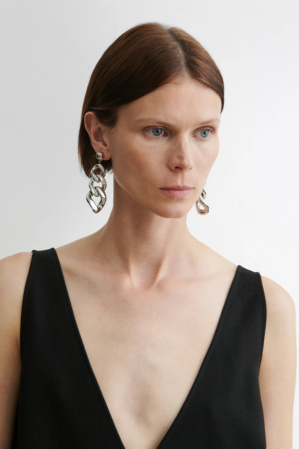 Grad Earrings - Silver Plated Acrylic