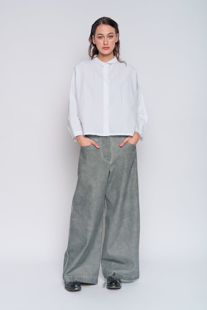Bracelet Sleeve Shirt - Chalk