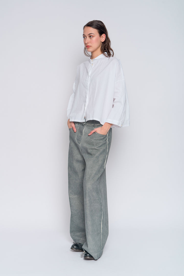Bracelet Sleeve Shirt - Chalk
