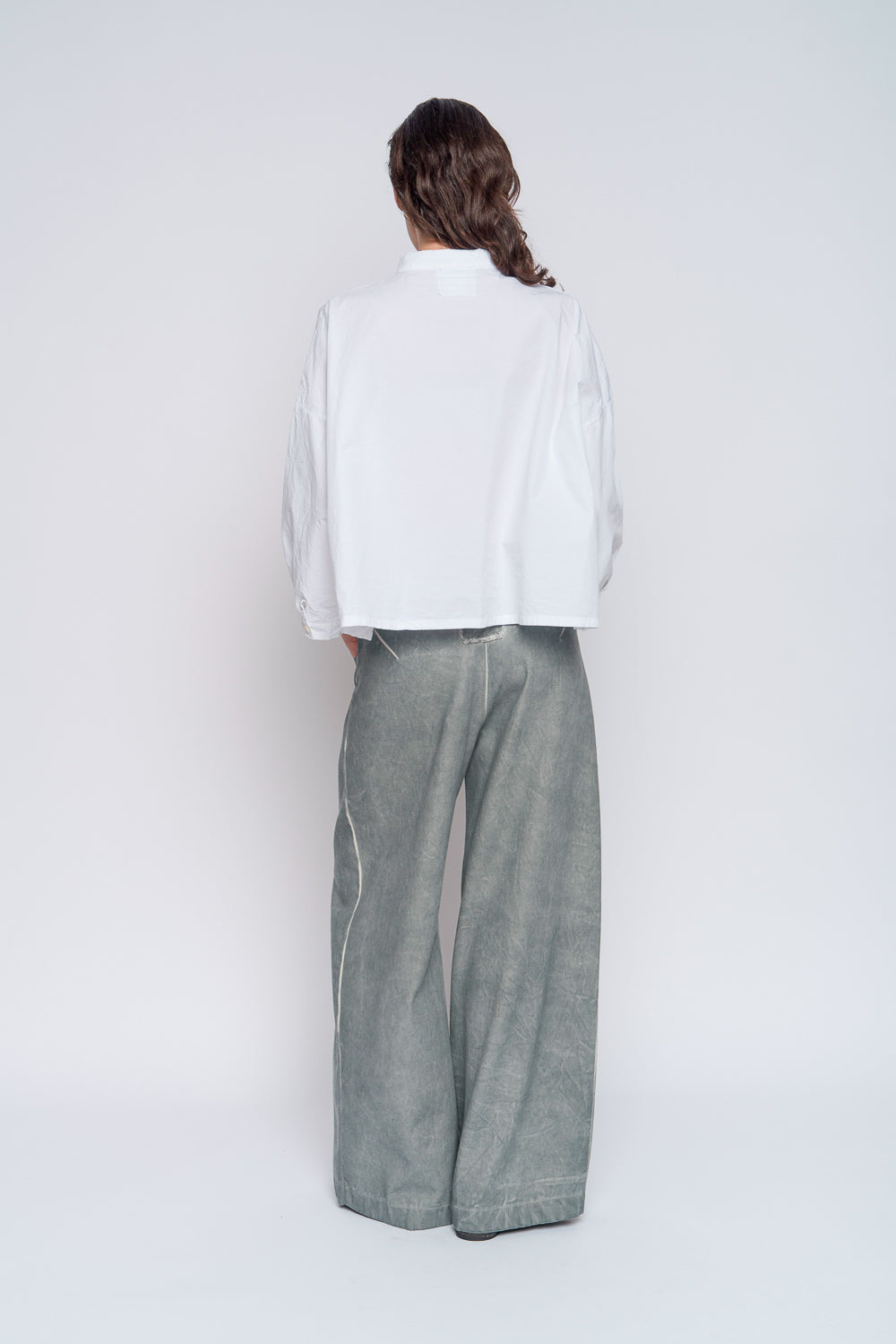 Bracelet Sleeve Shirt - Chalk