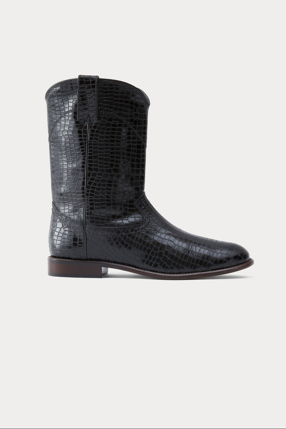 Benny Boot - Black Croc